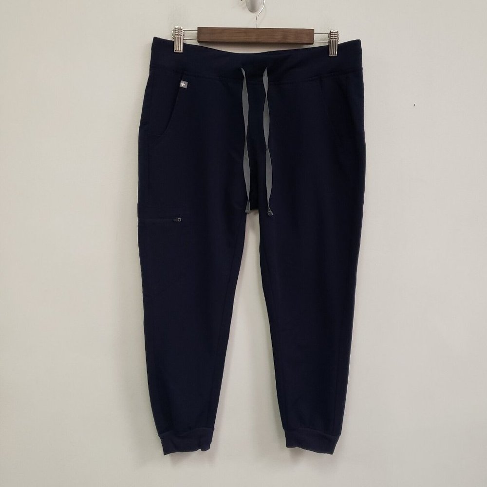 Figs Navy Blue Track Pants